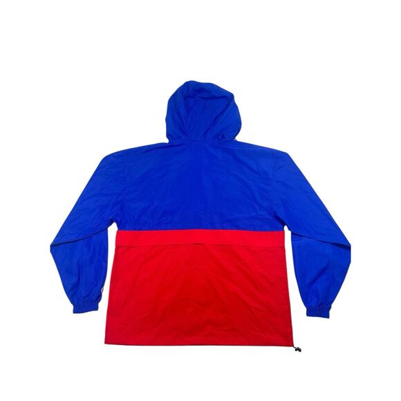 Champion Retro 90s Style Colorblock Windbreaker Tracksuit Blue Red Mens Medium - Picture 3 of 4